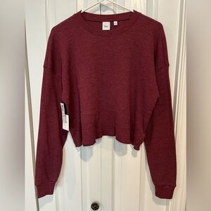 Burgundy Alamo Waffle Thermal